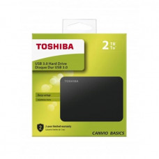 2 TB 2.5 TOSHIBA CANVIO USB3 SİYAH HDTB420EK3AA 